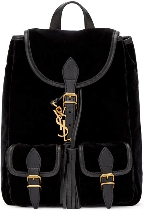 tas ysl|ysl leather backpack.